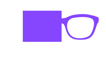 purple-glasses eyewear occhiali